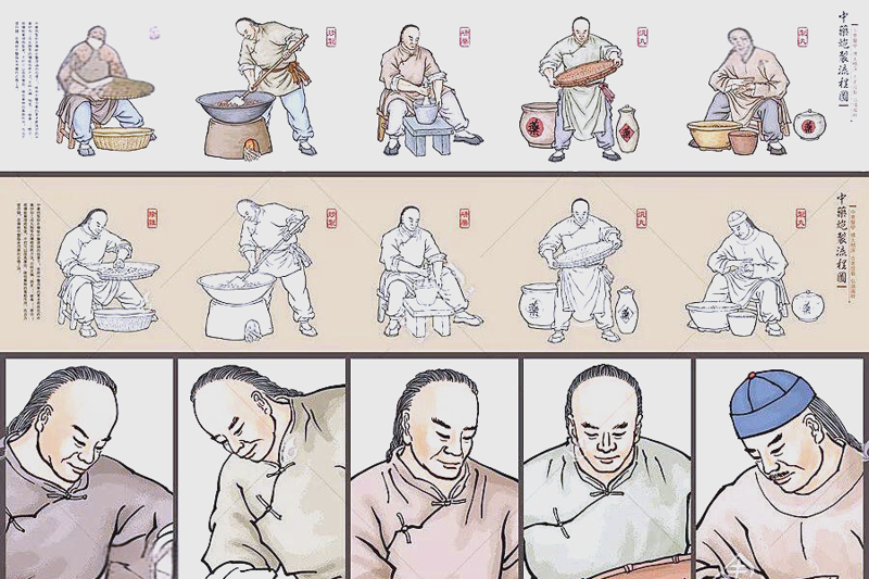 中药炮制方法
